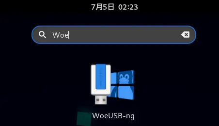 在 Linux 中建立可開機 Windows 隨身碟
