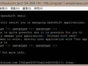[網站] 筆記：使用 OpenShift SSH連線純手動安裝 WordPress